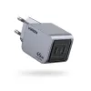 Ugreen 35008 mobiilseadme laadija Universaalne Hall AC Kiirlaadimine siseruumides