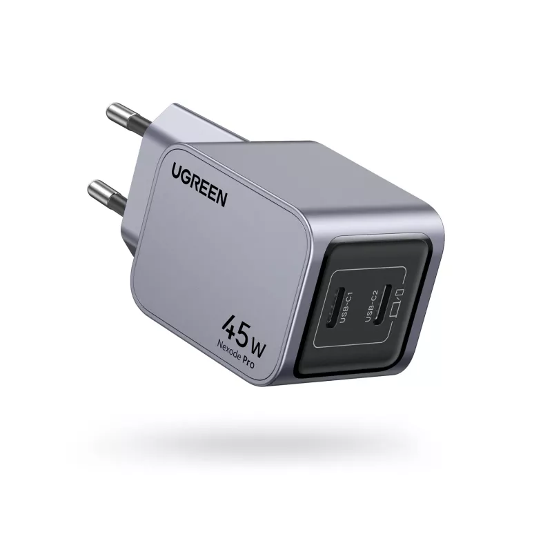 Ugreen 35008 mobiilseadme laadija Universaalne Hall AC Kiirlaadimine siseruumides