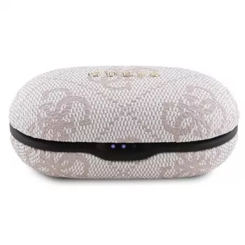 Kõrvasisesed kõrvaklapid Guess GUTWSP4EGP TWS Bluetooth-kõrvaklapid + ENC-dokk Roosa