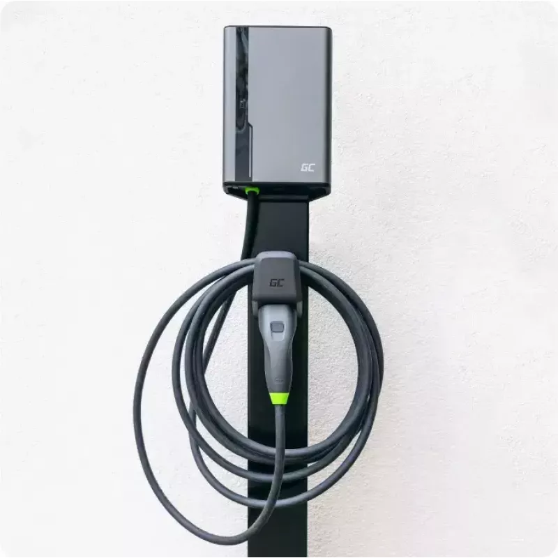 Elektriauto laadimisjaam roheline Cell EVGC021A2275 22000W seinale paigaldatav Hall Alumiinium