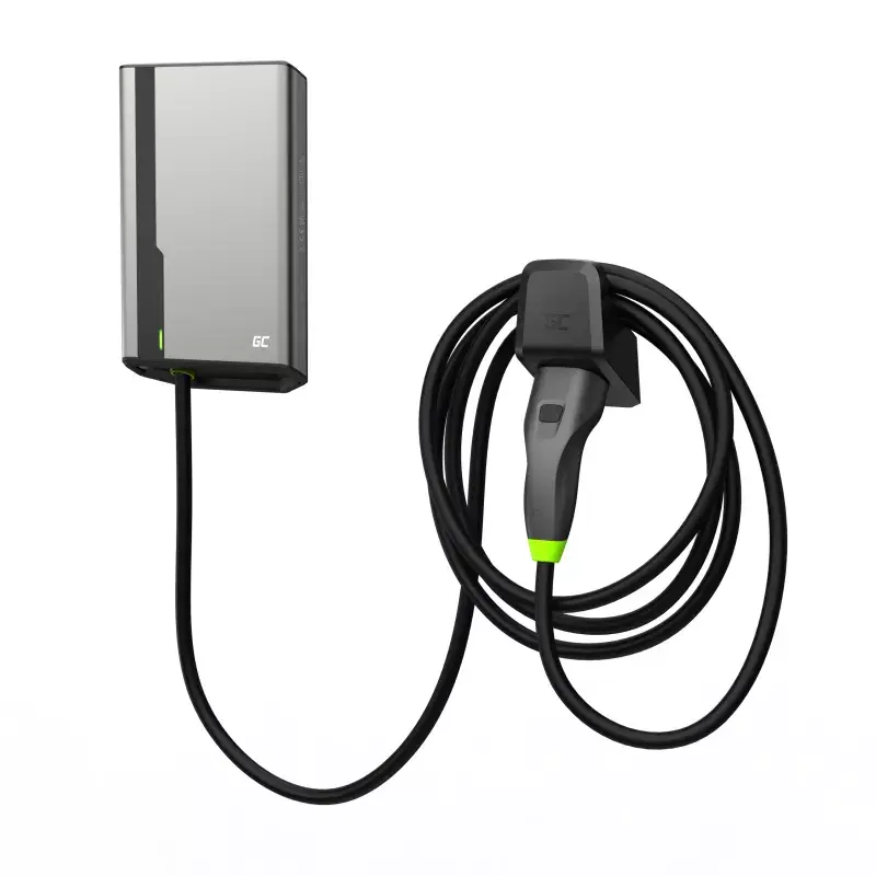 Elektriauto laadimisjaam roheline Cell EVGC021A2275 22000W seinale paigaldatav Hall Alumiinium