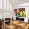 Techly Reguleeritava Kaldega Seinakinnitus TV LED LCD 42-80 tolli Mustale