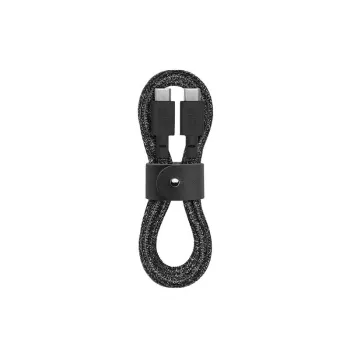 native union Belt kaabel USB-C–USB-C kaabel 1,2 m Must