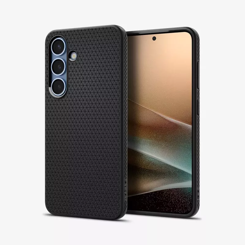Cover Spigen Galaxy S25 Liquid Air Matte Must Monochromatic