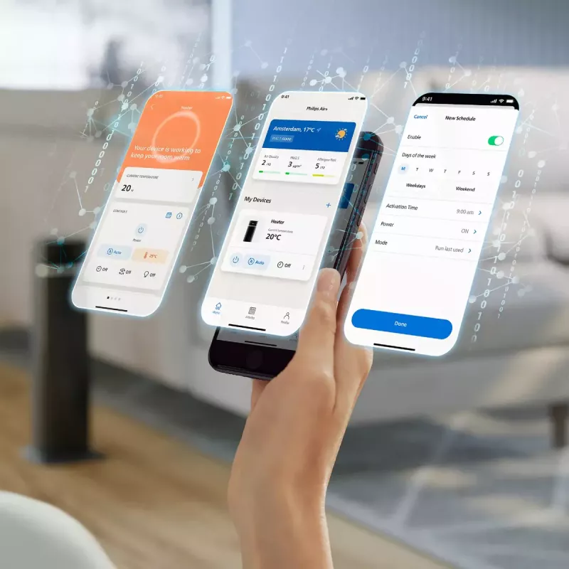 Elektriline ventilaatorküttekeha Philips 5000 seeria Smart Tower keraamiline küttekeha