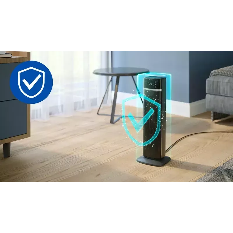Elektriline ventilaatorküttekeha Philips 5000 seeria Smart Tower keraamiline küttekeha