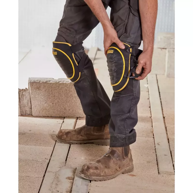 Ohutuspõlvekaitse Stanley FATMAX FMST82961-1 Kollane Must Vahtplast Plastik Elastne Nailon