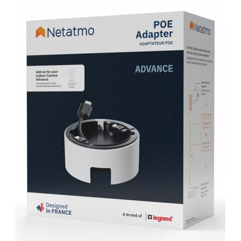 Netatmo NPC-POE-W turvakaamera tarvik PoE-adapter