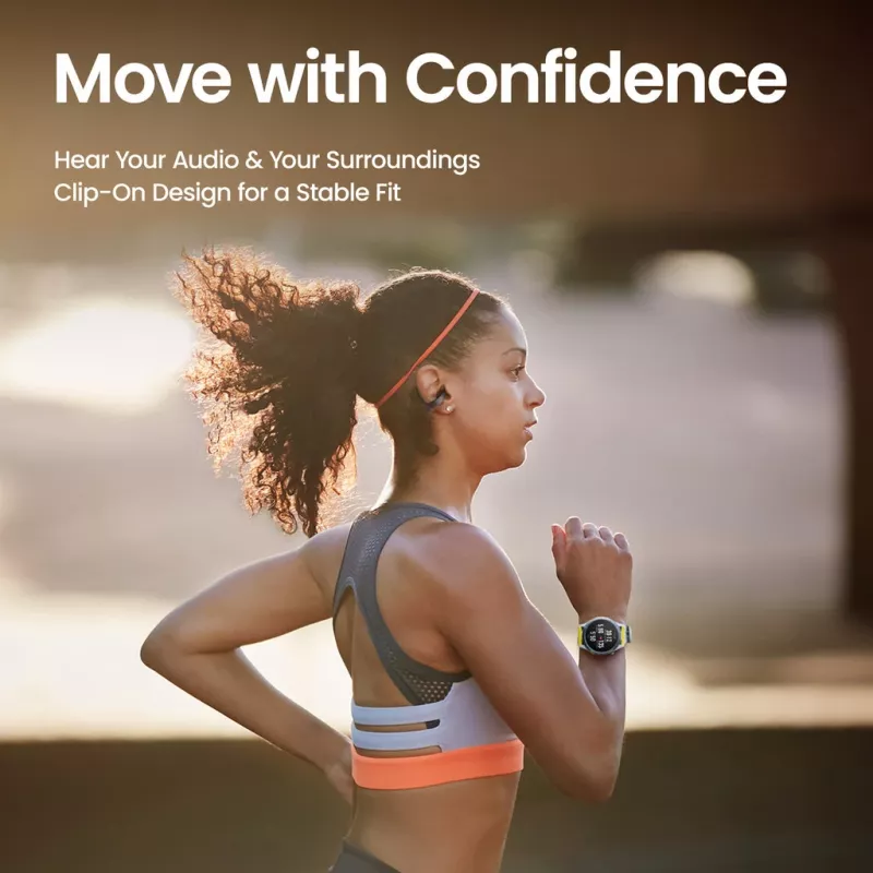 Amazfit Up kõrvaklapid juhtmevabad sissekõrvaklapid kõned/muusika USB Type-C Bluetooth must