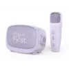 Laste kaasaskantav kõlar MYFIRST myFirst Voice 2 — lilla, kompaktne laetav heliseade lastele