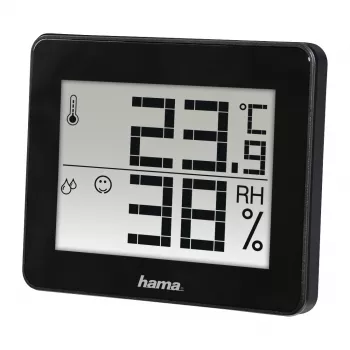Digitaalne termomeeter hügromeeter Hama TH-130 Must
