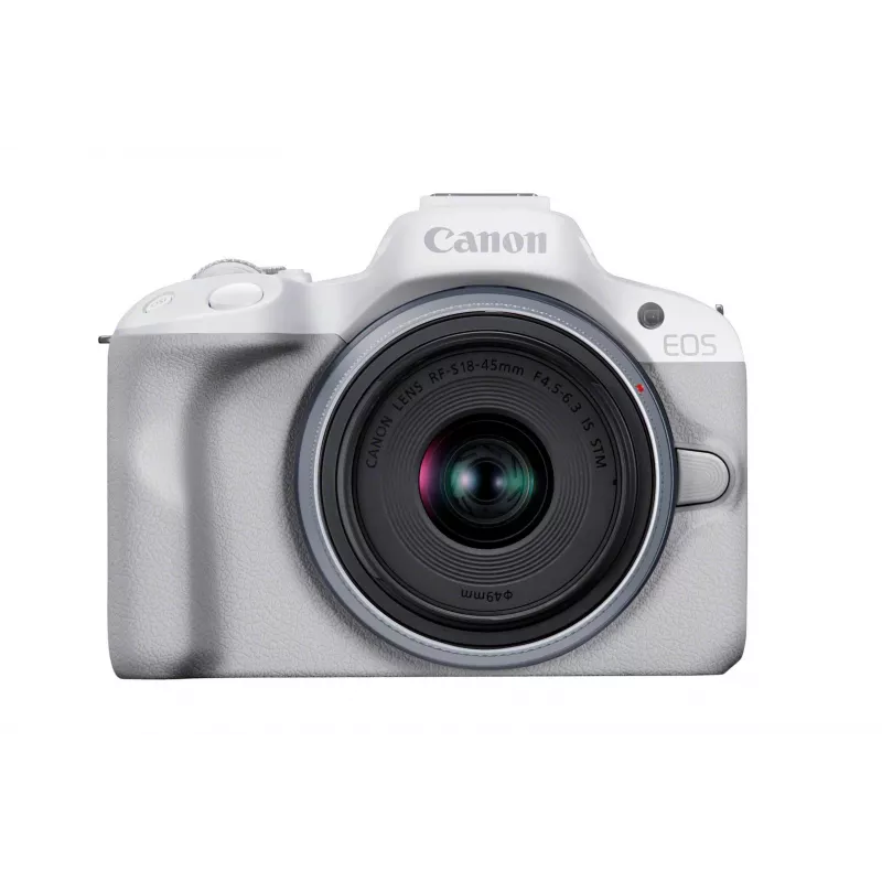 MILC-kaamera Canon EOS R50 Valge 24,2MP 4K Ultra HD