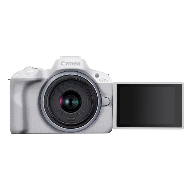 MILC-kaamera Canon EOS R50 Valge 24,2MP 4K Ultra HD