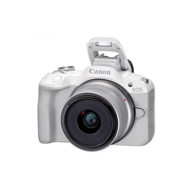 MILC-kaamera Canon EOS R50 Valge 24,2MP 4K Ultra HD
