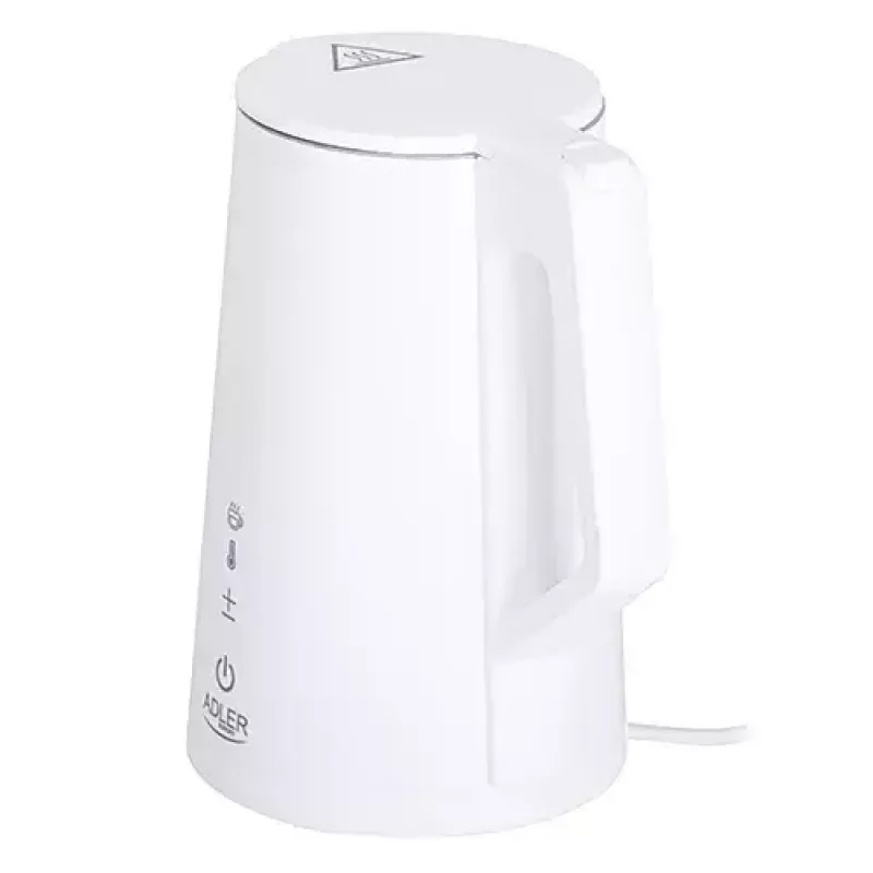 Adleri elektriline veekeetja 1,7 L 1850 W valge