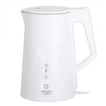 Adleri elektriline veekeetja 1,7 L 1850 W valge