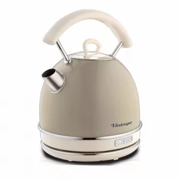 Ariete 2877 Veekeetja Vintage, 1,7L, Juhtmeta, Beež, 1.7 L, 2000 W, Beež, Veetaseme indikaator, Juhtmeta, Filtreerimine