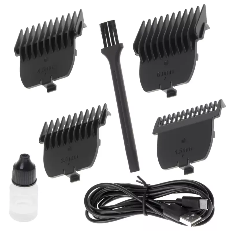 Habemetrimmer Adler AD 2836G Aku 0,9 6 mm Kuldne