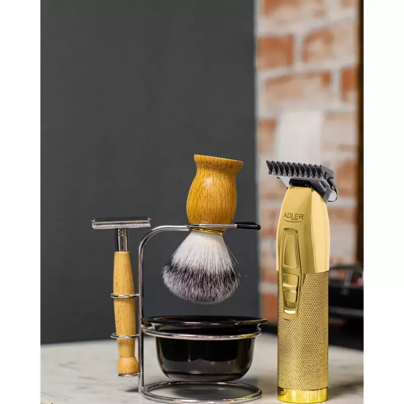 Habemetrimmer Adler AD 2836G Aku 0,9 6 mm Kuldne