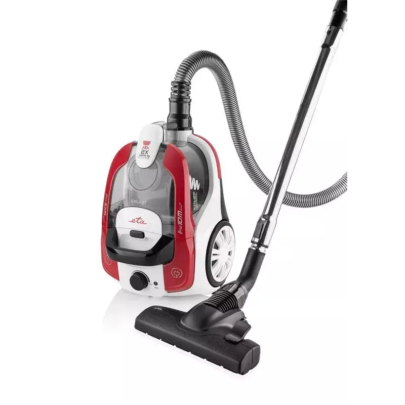 Kotita tolmuimeja ETA ETA051390000 — 700 W, 2,2 L, HEPA, 70 dB (valge/punane/must)