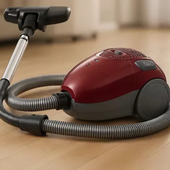 Tolmuimeja LAFE 46412 — kuivtolmuimeja, 800 W, teleskooptoru, 6 m tööraadius, bordoopunane