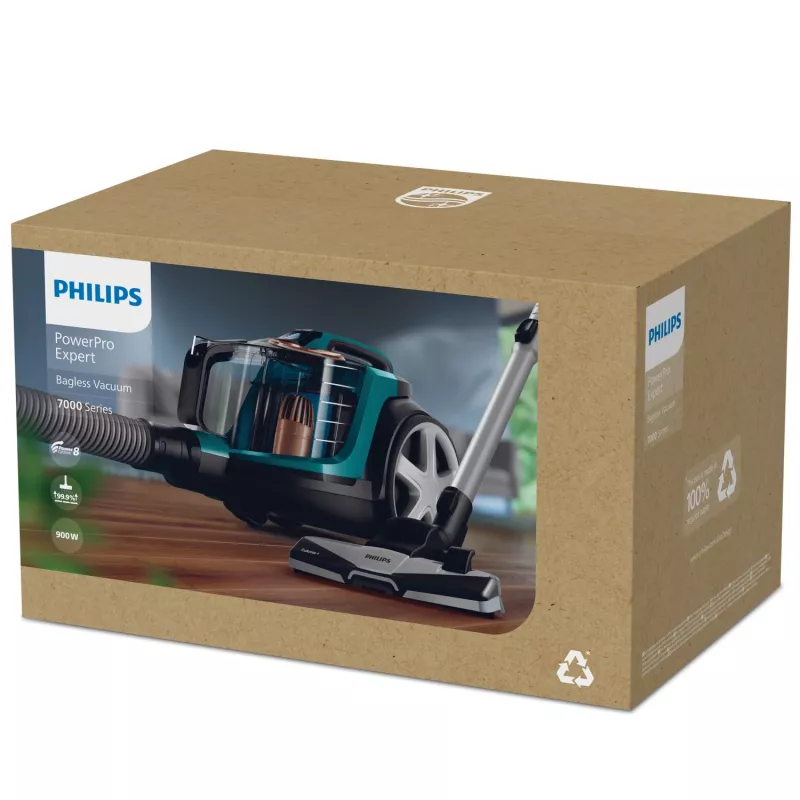 Philips PowerPro Expert FC9744/09 tolmuimeja 2 L Kompakttolmuimeja Kuiv 900 W Kotita