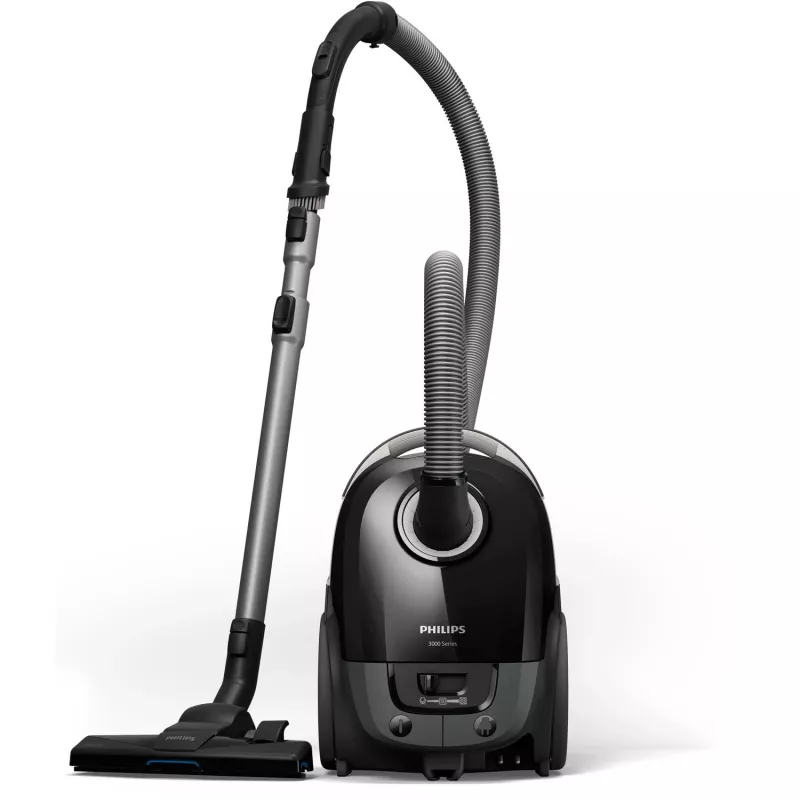 Silindertolmuimeja Philips 3000 seeria XD3112/09 — 900 W, 3 L tolmukott, HEPA-filter, 9 m raadius, TriActive düüs