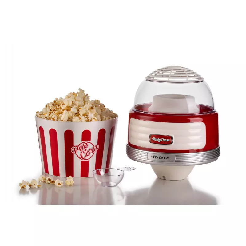 Popcorn Maker Ariete 2957/00 Red Transparent Valge