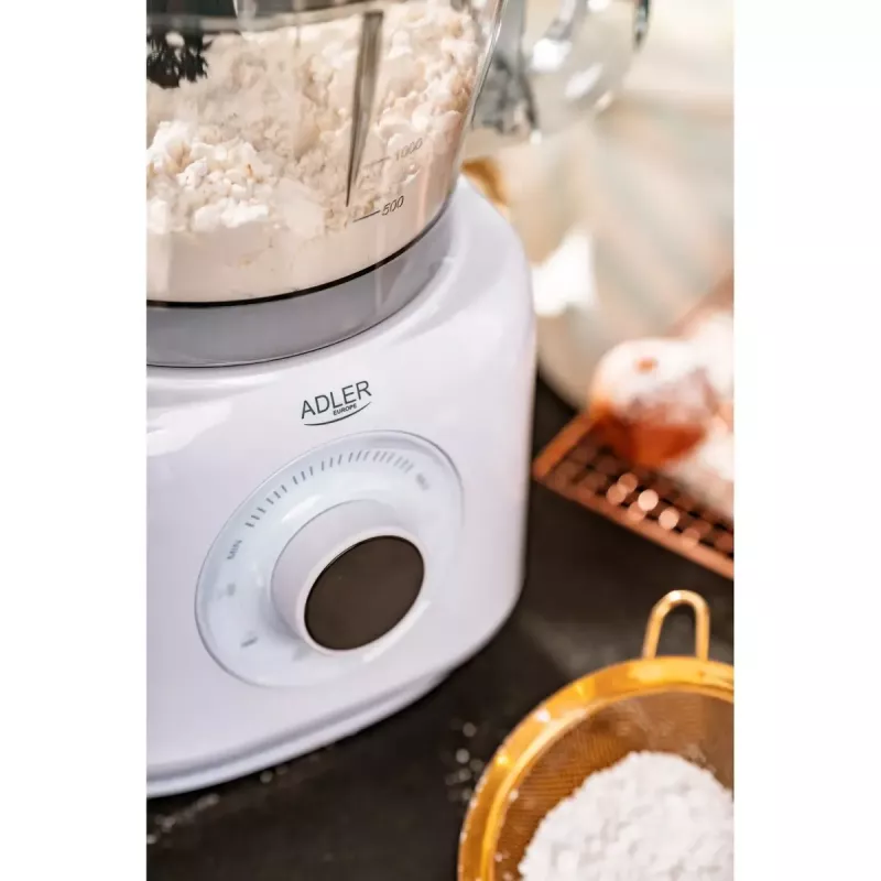 Adler AD 4224 köögikombain, 1000 W, 2 l kauss, 7 kiirust, valge