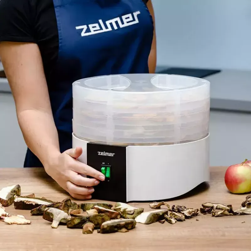 Toidukuivati Zelmer ZFD1010 520 W Must Valge Plastik 30 cm