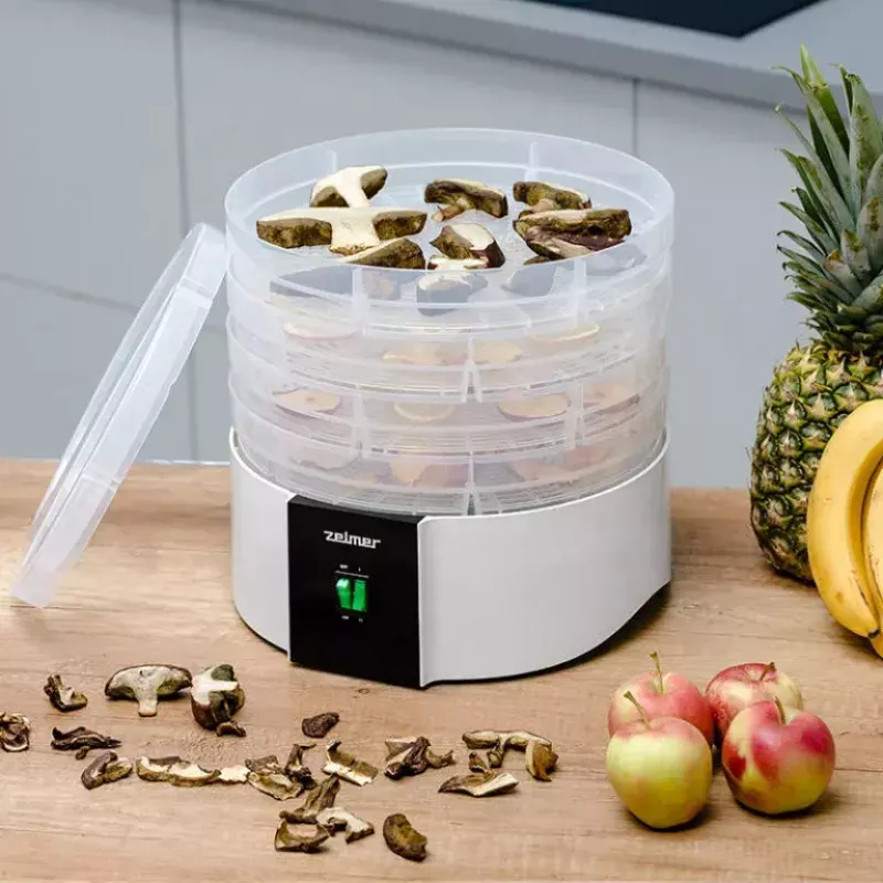 Toidukuivati Zelmer ZFD1010 520 W Must Valge Plastik 30 cm