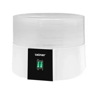 Toidukuivati Zelmer ZFD1010 520 W Must Valge Plastik 30 cm
