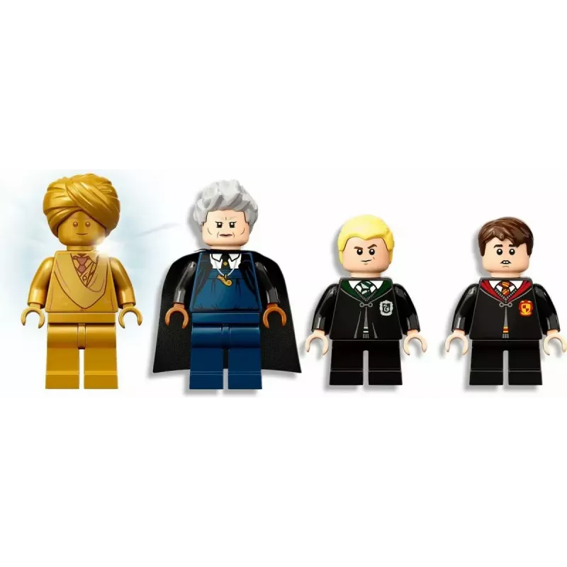 LEGO Harry Potter komplekt Sigatüüka esimene lendamistund 76395 koos Harry ja Draco minifiguuridega