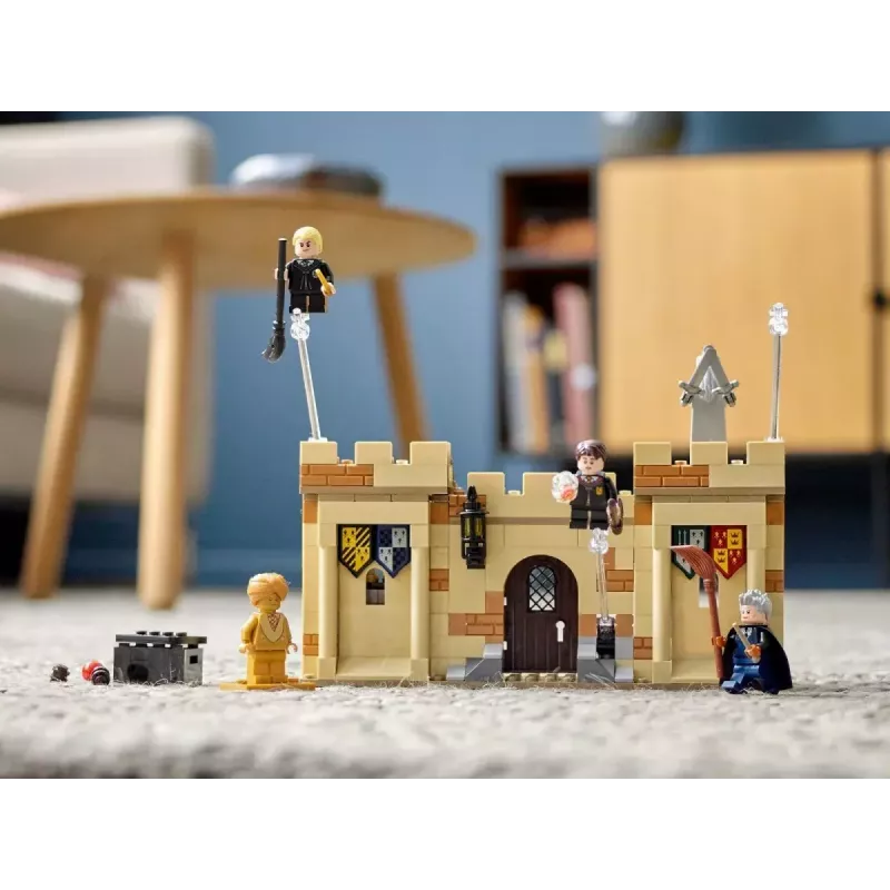 LEGO Harry Potter komplekt Sigatüüka esimene lendamistund 76395 koos Harry ja Draco minifiguuridega