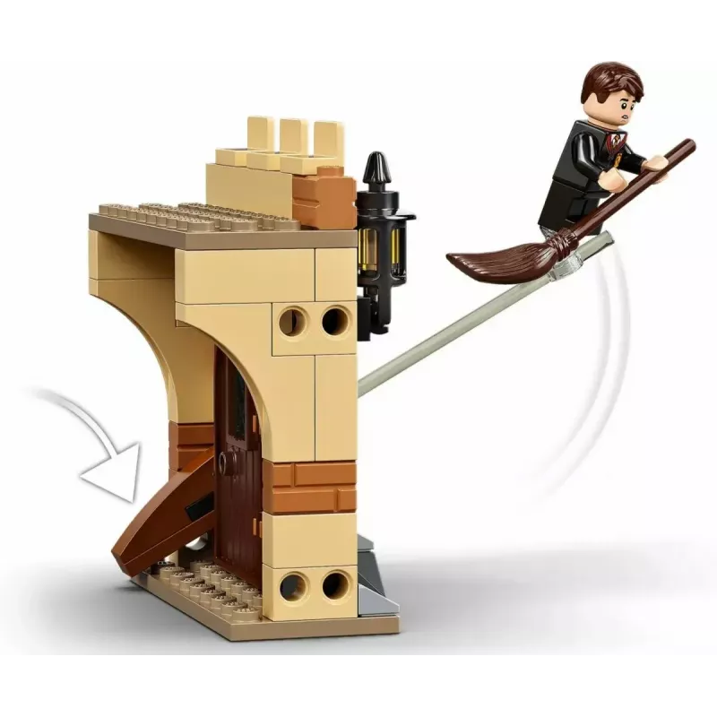 LEGO Harry Potter komplekt Sigatüüka esimene lendamistund 76395 koos Harry ja Draco minifiguuridega