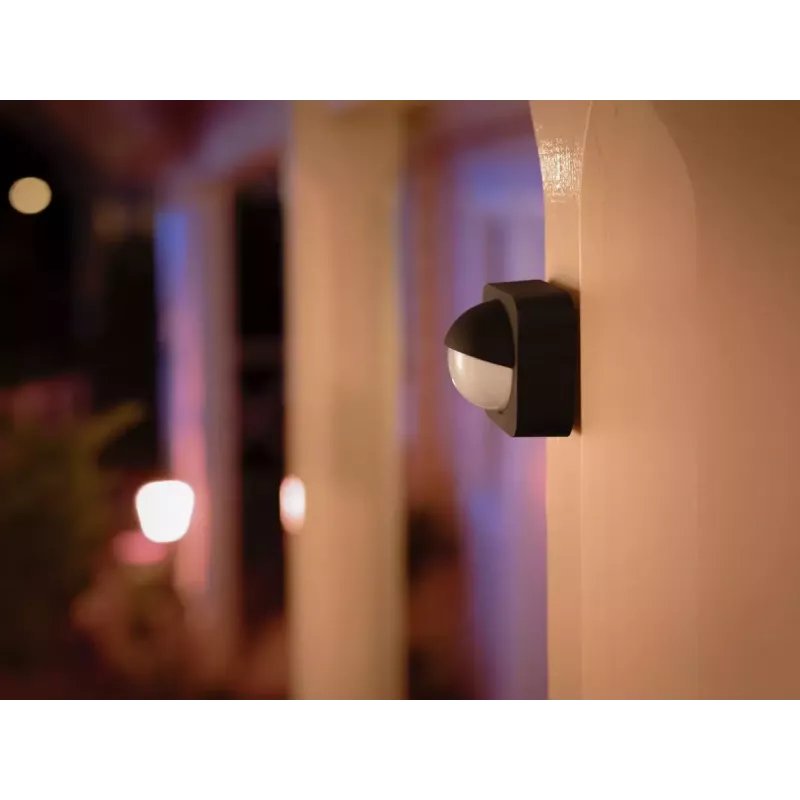 Nutivalgusti|PHILIPS|Hue liikumisandur välitingimustesse|Pirnide arv 1|Liikumisandur|ZigBee|Must|929003067401
