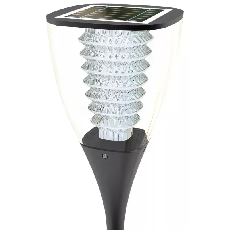 Välistingimustesse paigaldatav postvalgusti PowerNeed ESL-25H LED Must IP65