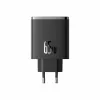Kiirlaadija Baseus Cube Pro 65W — 3 porti (2×USB-C, 1×USB-A), 110–240V, AC siseruumides, universaalne ühilduvus, must, 0,154 kg