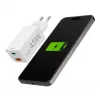 Hama 00201993 mobiilseadme laadija Mobiiltelefon, Sülearvuti, Nutitelefon, Tahvelarvuti Valge Vahelduvvool Kiirlaadimine Siseruumides