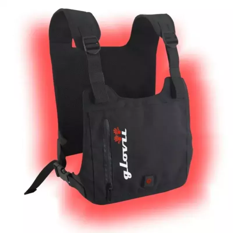 Kaitsevest Glovii GV1U — unisex polüestervest suusatamiseks, hingav, veekindel, aastaringne, must
