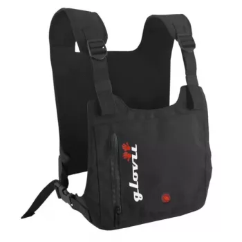 Kaitsevest Glovii GV1U — unisex polüestervest suusatamiseks, hingav, veekindel, aastaringne, must