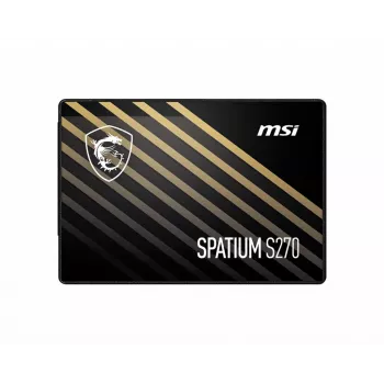 2,5-tolline SATA III SSD MSI SPATIUM S270 240 GB — 3D NAND, 6 Gbit/s, 400 MB/s