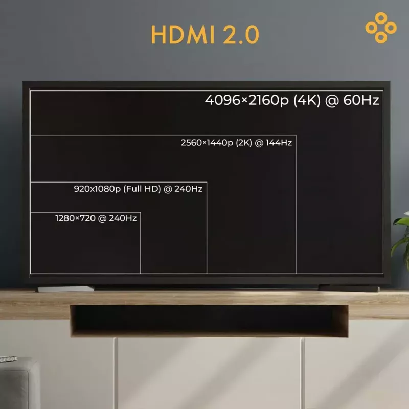 HDMI-kaabel claroc FEN-HDMI-20-20M 4K@60Hz, pikkus 20,0 m