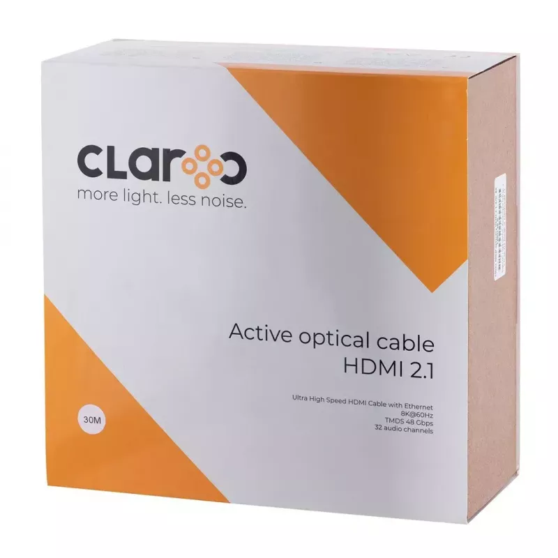 HDMI kaabel claroc FEN-HDMI-21-30M — 30 m, HDMI 2.1, 8K 120 Hz tugi