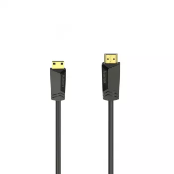 Hama 00205015 HDMI-kaabel 1,5 m HDMI tüüp A (tavaline) HDMI tüüp C (mini) Must