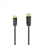 Hama 00205015 HDMI-kaabel 1,5 m HDMI tüüp A (tavaline) HDMI tüüp C (mini) Must