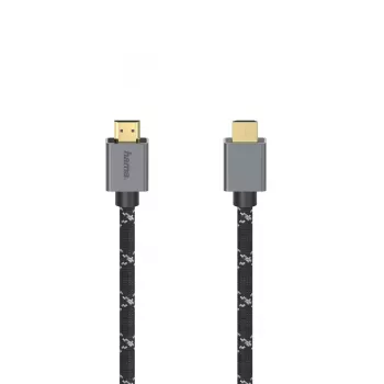 Hama 00200504 HDMI-kaabel 2 m HDMI tüüp A (Standard) Must, Hall