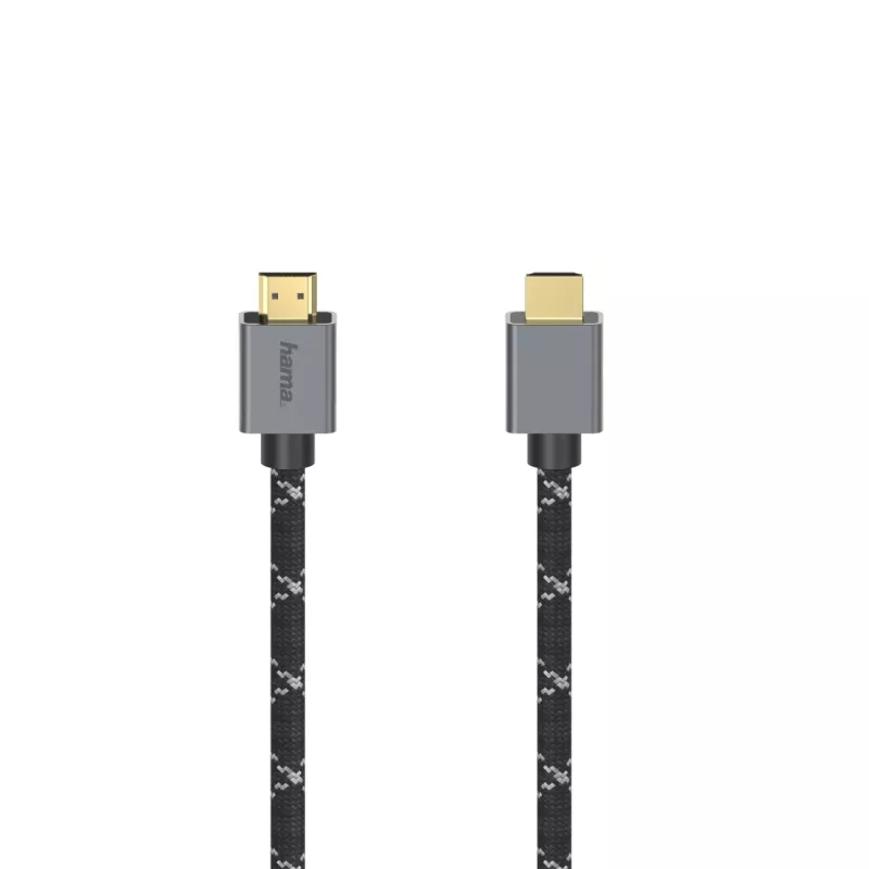 Hama 00200504 HDMI-kaabel 2 m HDMI tüüp A (Standard) Must, Hall