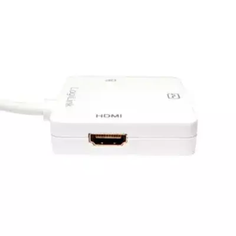 Video kaabli adapter LogiLink CV0045A 0,15 m valge