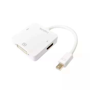 Video kaabli adapter LogiLink CV0045A 0,15 m valge